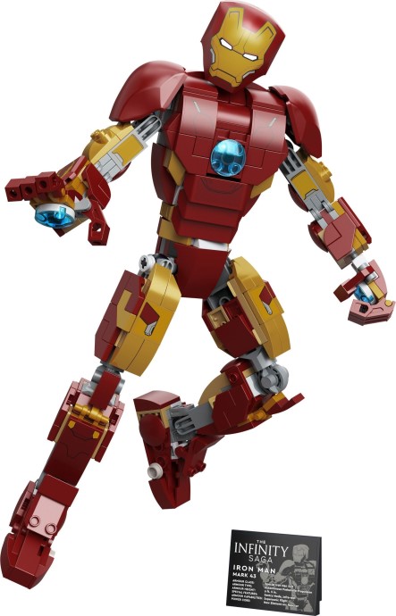 Лего 76206 Iron Man Figure купить в Москве и с доставкой по всей России за 6591.00 руб