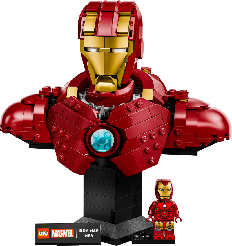 LEGO 76327 Iron Man MK4 Bust Iron Man MK4 Bust купить в Москве и с доставкой по всей России за 8600.00 руб
