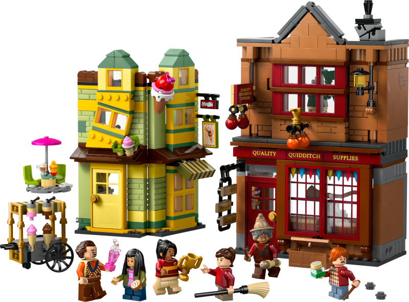 LEGO 76452 Quality Quidditch Supplies & Ice Cream Parlour Quality Quidditch Supplies & Ice Cream Parlour купить в Москве и с доставкой по всей России за 13500.00 руб