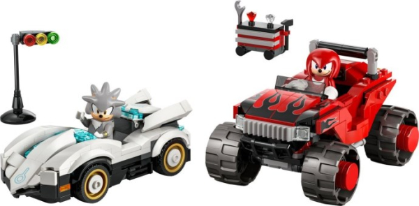 LEGO 77118 Silver's Car vs. Knuckles' Monster Truck Silver's Car vs. Knuckles' Monster Truck купить в Москве и с доставкой по всей России за 7600.00 руб