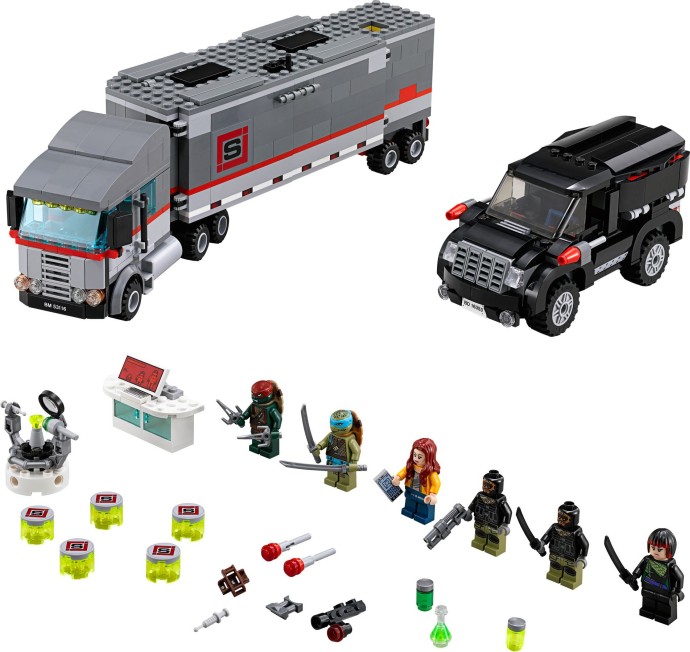 Лего 79116 Биг Рик Снежное Бегство - конструктор Lego Черепашки Ниндзя купить в Москве и с доставкой по всей России за 9590.00 руб