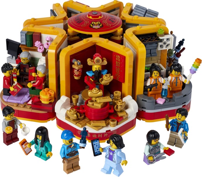 LEGO 80108 Лего 80108 Lunar New Year Traditions Лего 80108 Lunar New Year Traditions купить в Москве и с доставкой по всей России за 8999.00 руб